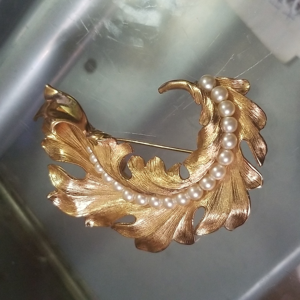 Signed Vintage Napier Brooch